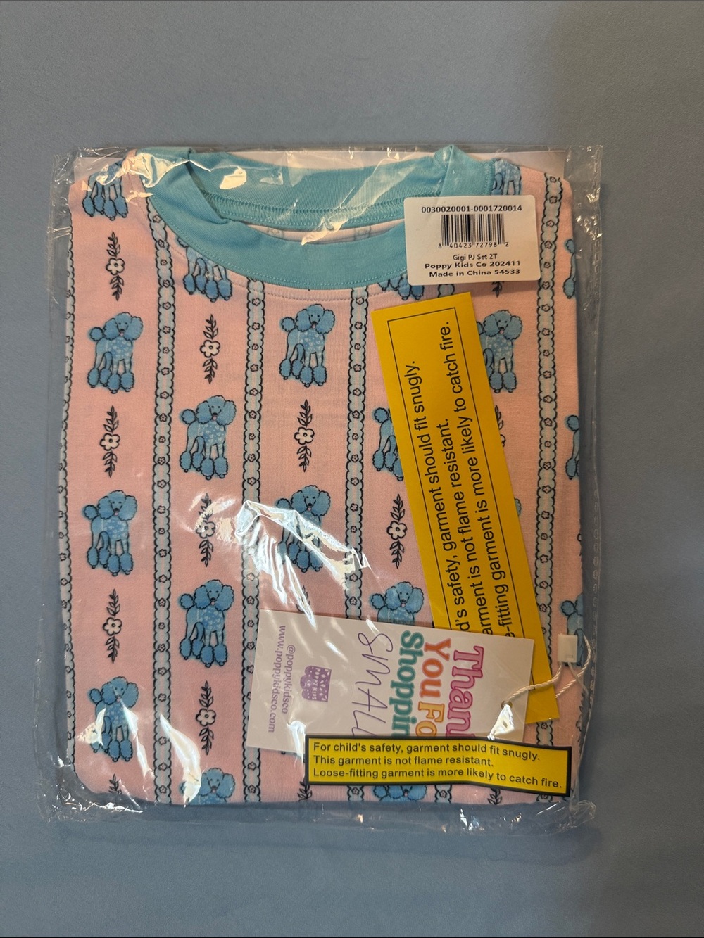 Poppy Kids Co Bamboo PJs